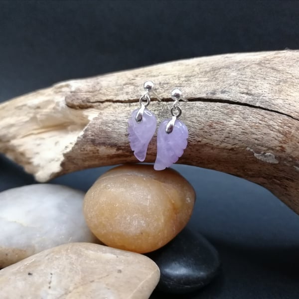 Sterling Silver Amethyst Earrings