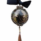 Hand-made "Magic of the Witch" Bauble – Dual-Sided Ornament