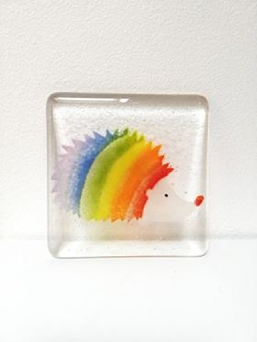 Rainbow Hedgehog Coaster