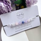 Menopause Support Gemstone Sliding Clasp Bracelet