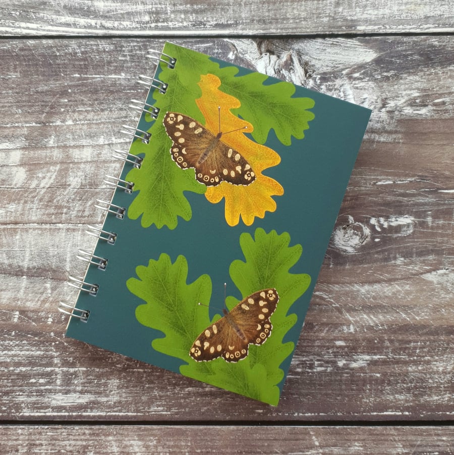 Speckled Wood Butterfly Notebook