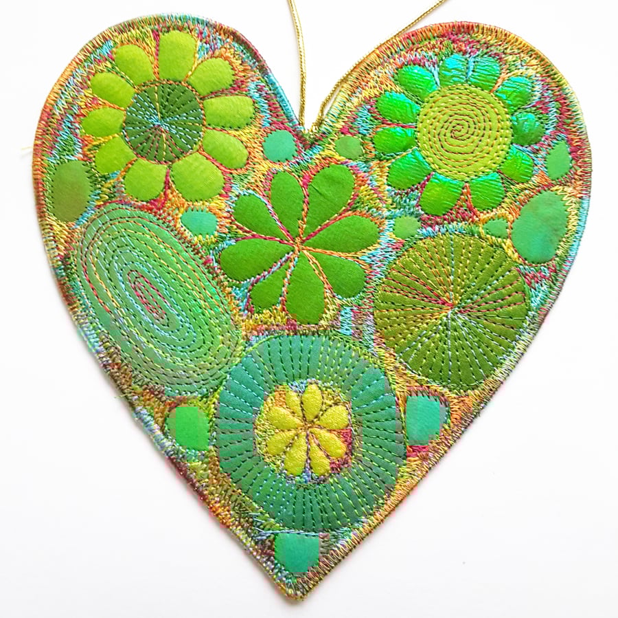 Valentine Heart Hanging Decoration 