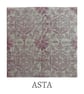 Hand Printed Linen Lampshade in Raspberry Pink - Image 5