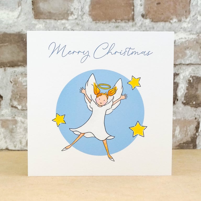 Christmas Card Angel 