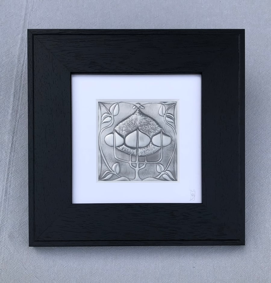 Tree of Life Pewter Picture