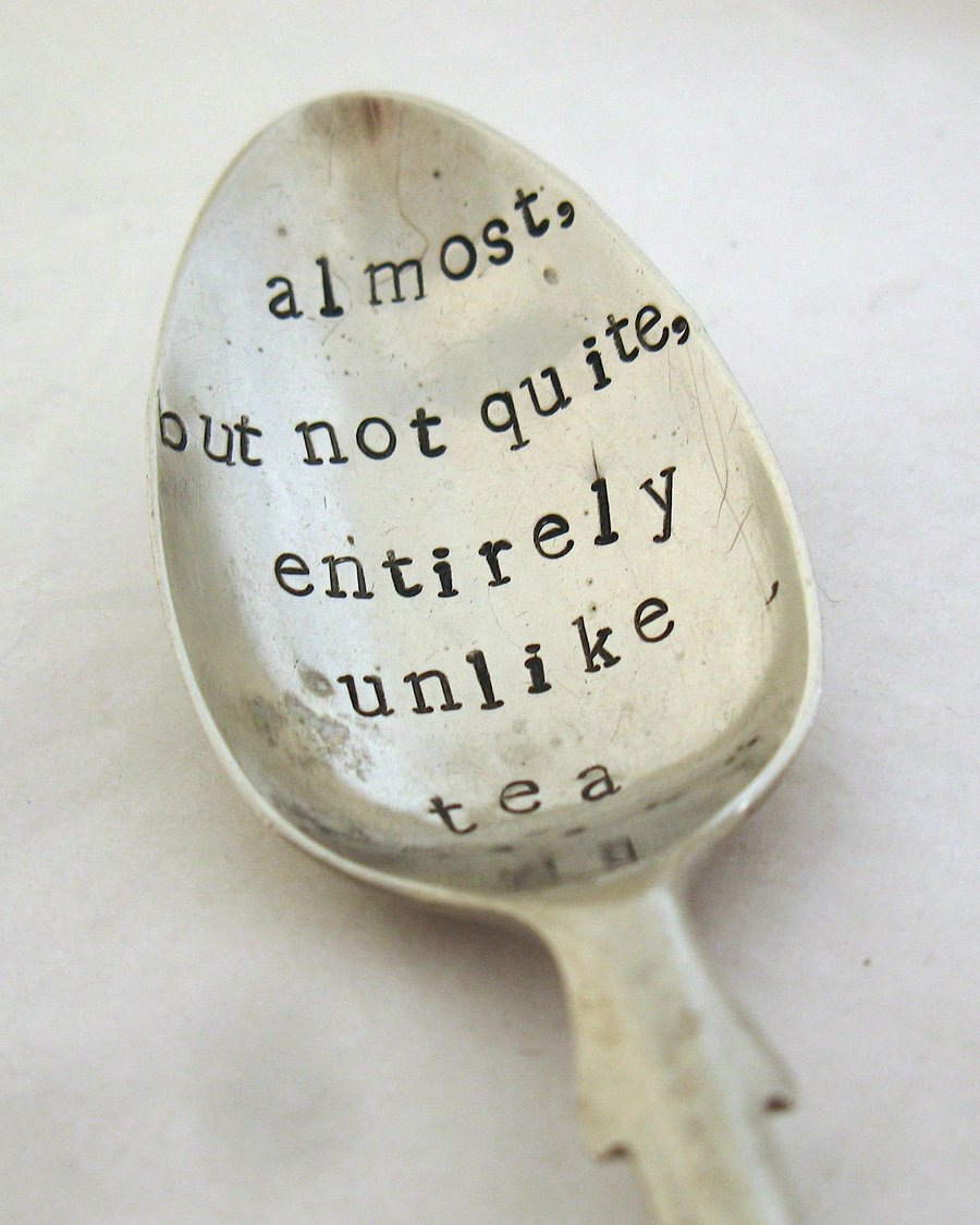 Teaspoon for not very good tea
