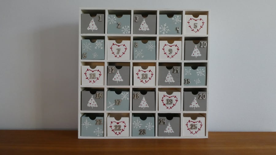 Handpainted Advent Calendar