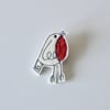 'Little Robin' Christmas Brooch