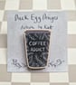 Coffee Addict Coffee Cup Pin Badge