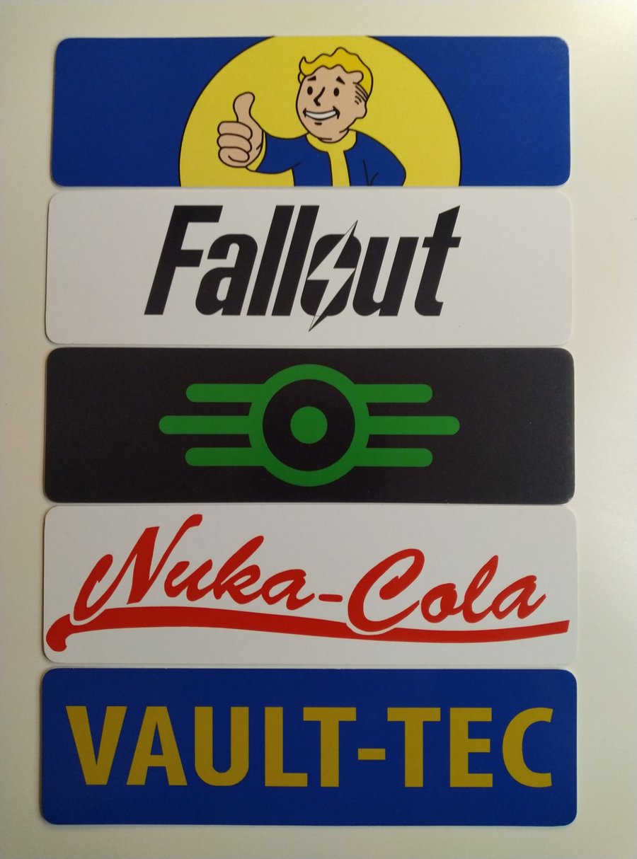 Fallout Bookmarks Bookmark