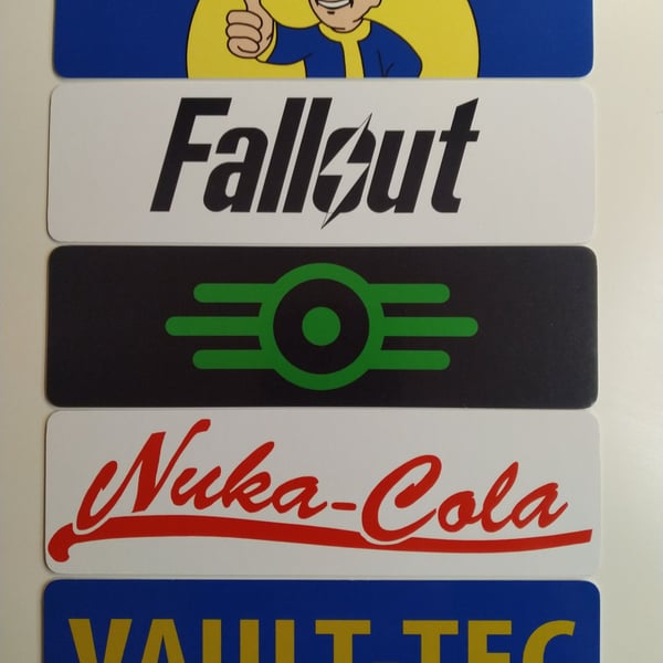 Fallout Bookmarks Bookmark
