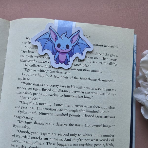 Cute Monster Bat Magnetic Bookmark Bookish Gift Cute Bookmark