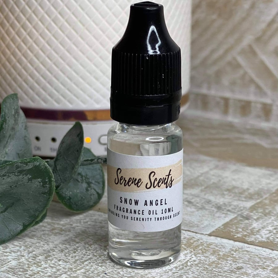 Lush Inspired Snow Angel Luxury Fragrance Oil 10 Ml. Long Lasting, Highly Scente