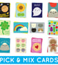 Pick & Mix Kawaii Cards - Birthday, Greetings, Congratulations, Good Luck - Image 1