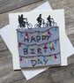 Stranger Things Birthday Card