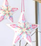 Embroidered Star created by Aprohade embroiderers in Rwanda