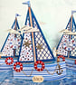 "It's A Boy" Boat Gift Box In Blue - New Baby Boy Nautical Themed Favour Box - Image 2
