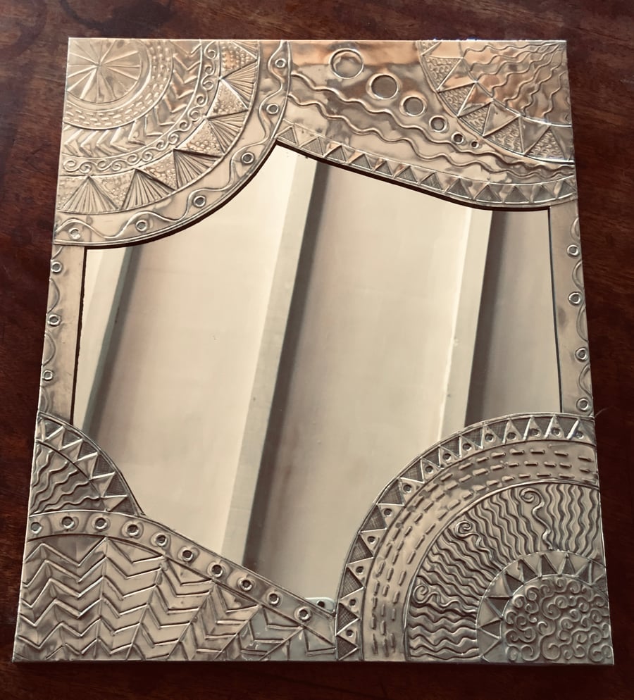 Art Deco Sun mirror.