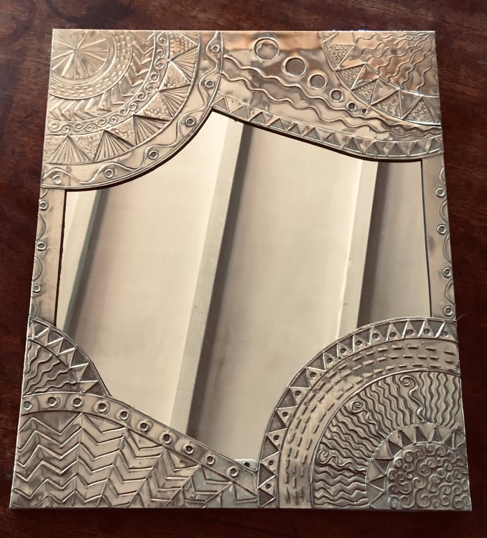 Art Deco Sun mirror.