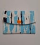 Blue and white card holder - Image 1