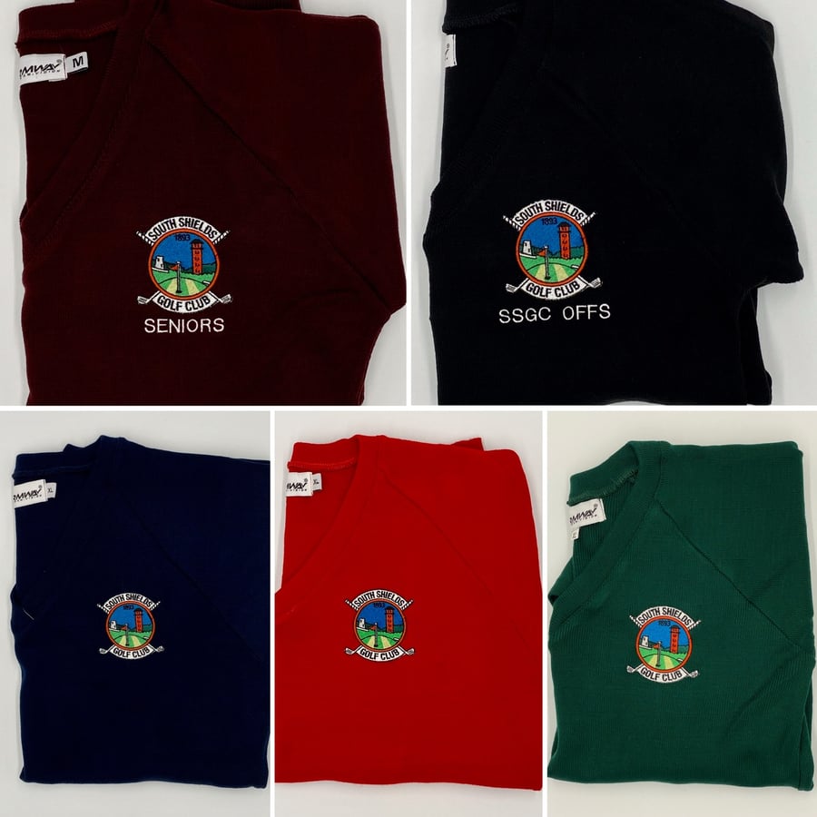 South Shields Golf Club embroidered sweater