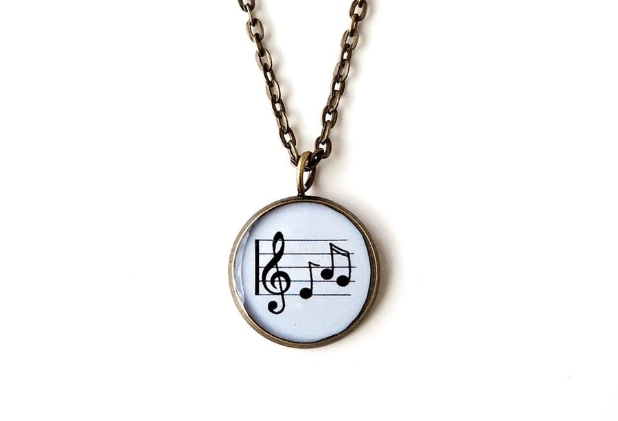Music Necklace - SALE (554)