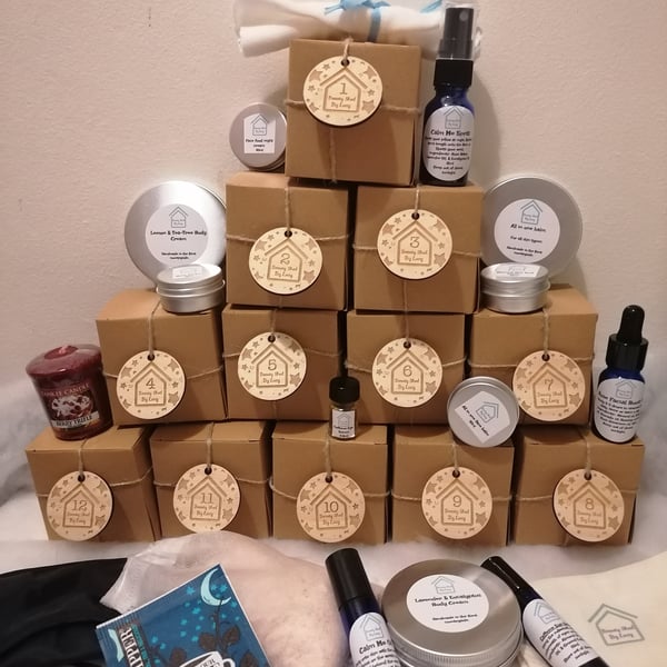 12 Day Christmas Advent Calendar. Luxury, gift wrapped