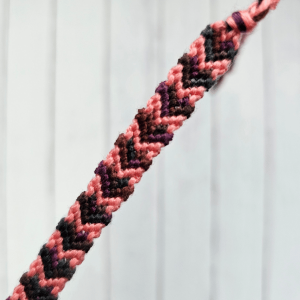 Friendship bracelet - Ombre Heart