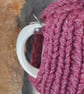 Tea Cosy, Cozy, Tea Pot Cover, Suki, For Life Compatible, Hand Knitted, Stump - Image 3