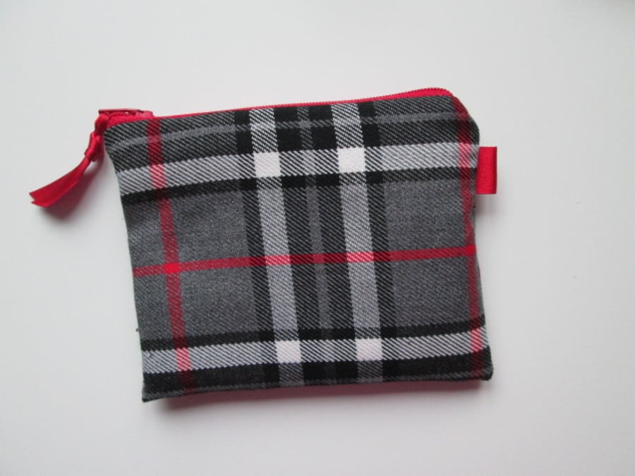 Tartan  Coin Purse
