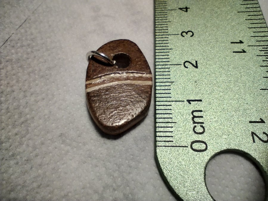 wooden pendant
