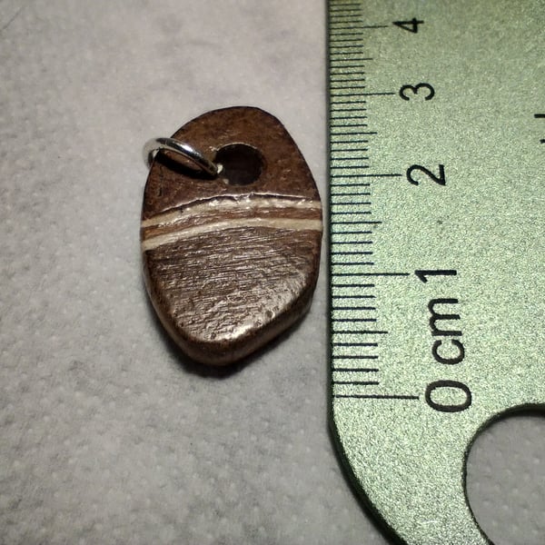 wooden pendant