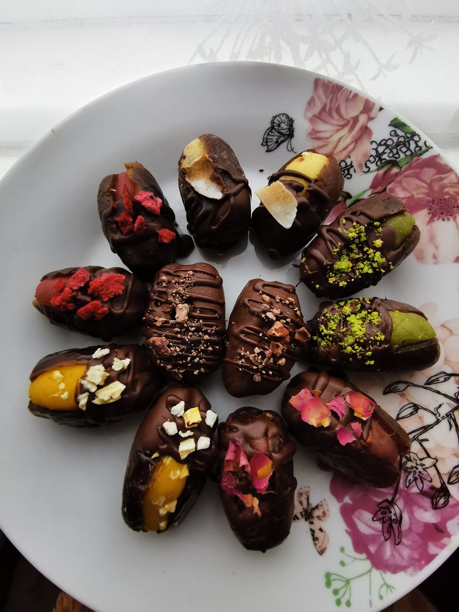 Sugar Free Marzipan Stuffed Dates