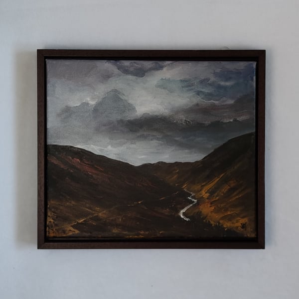 Glen Lochsie, Cairngorms Scottish highlands October landscape