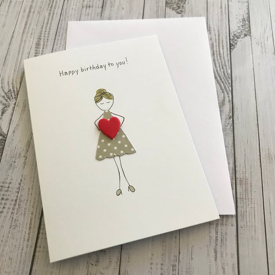 Happy birthday to you card, Happy birthday card