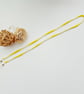 Sunshine Yellow Cotton Cord, Eyeglasses Chain and Earplugs Strap - Image 2