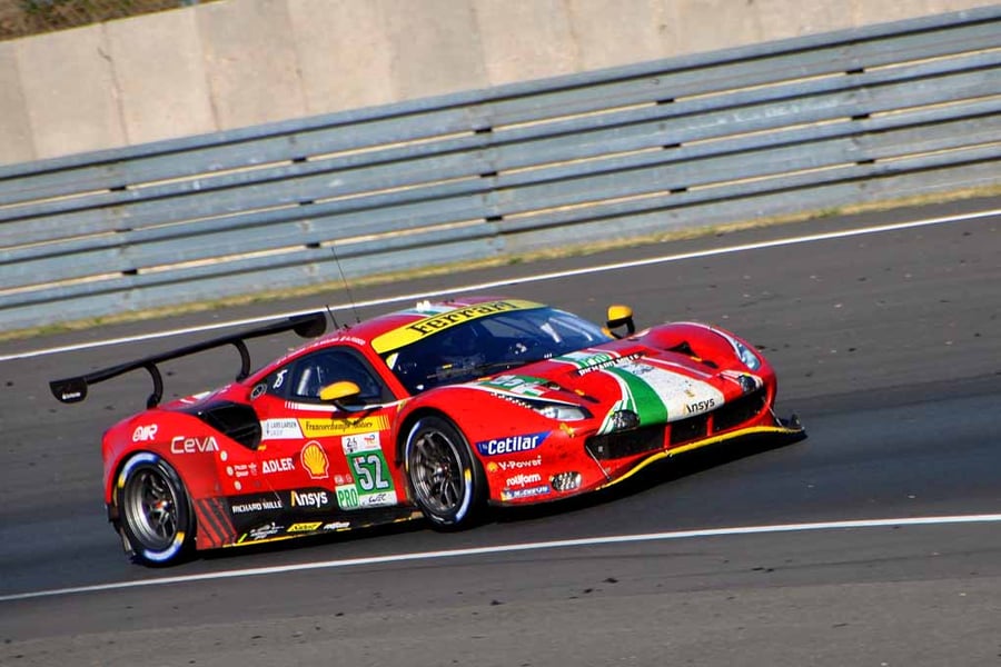 Ferrari 488 GTE EVO 24 Hours of Le Mans 2022 Photograph Print
