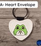 Limited Edition Frog Keyrings, with gold backing. Young Artist Designed - Image 6