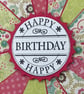 Handmade sunburst style bright birthday card - Image 2