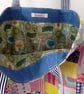 Upcycled Cotton Patchwork Tote Bag - Image 5