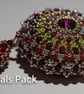 Materials Pack for Baroque Tape Measure Surround - Ruby & Dark Gold - Image 3