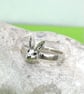 Fine silver rabbit ring - Image 2