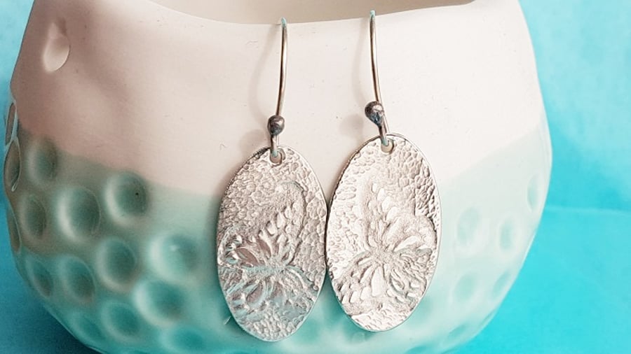 Sterling Silver Butterfly Earrings