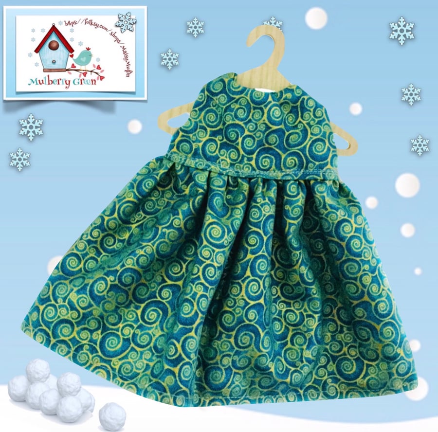 Reserved for Connor - Sale Item - Gold Swirl Dress