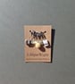 Five semi precious stone crochet stitch markers - Image 2