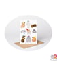 Hamster Birthday Card, A6 Birthday Card, Cute Animal Birthday Card - Image 1