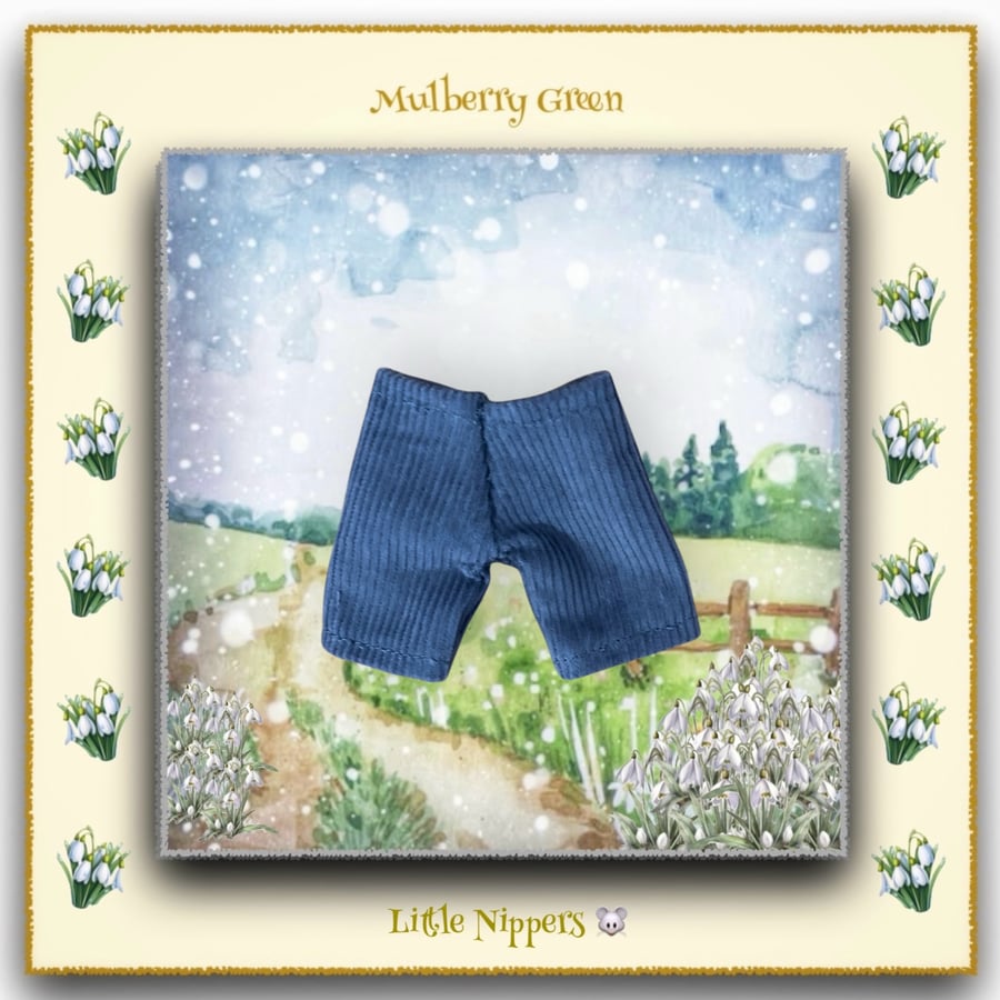Little Nippers Grey Corduroy Trousers 