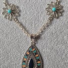 Handmade Fashion Necklace with Pendant