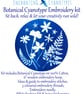 Botanical Cyanotype embroidery kits - Image 6