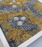 Summer Seconds Coastal Dreams Textile Art Sunburst Rain FRAMED - Image 2